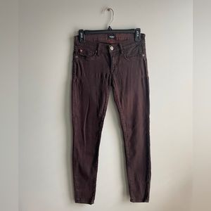 Brown Hudson Skinny Jeans